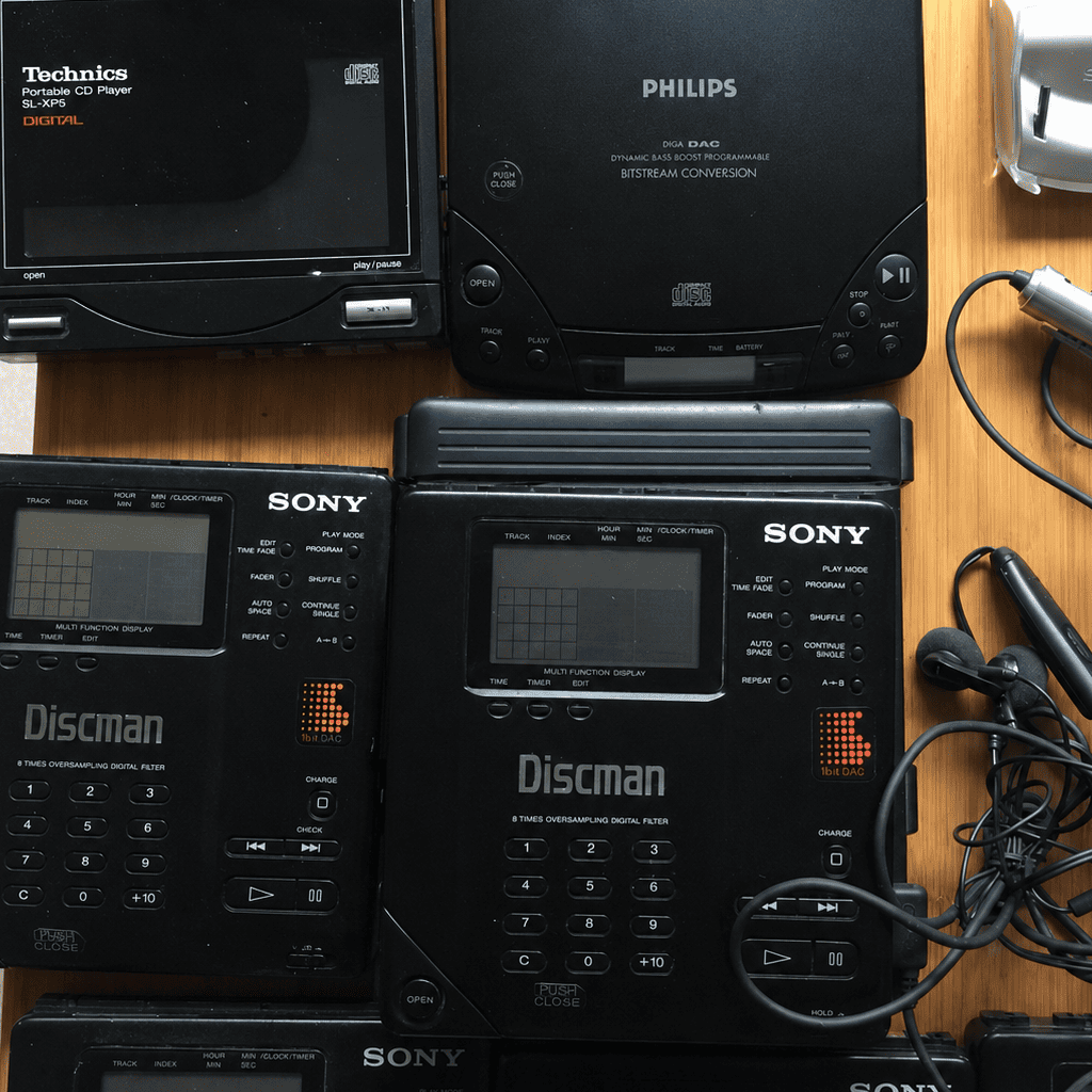 Custom vintage Walkman cassette player frame art for music lovers